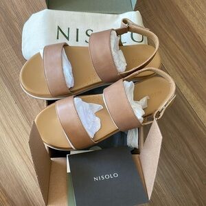 NIB Nisolo Go-To Flatform Sandal